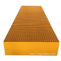 Anti slip FRP Molded Grating Fiberglass grating